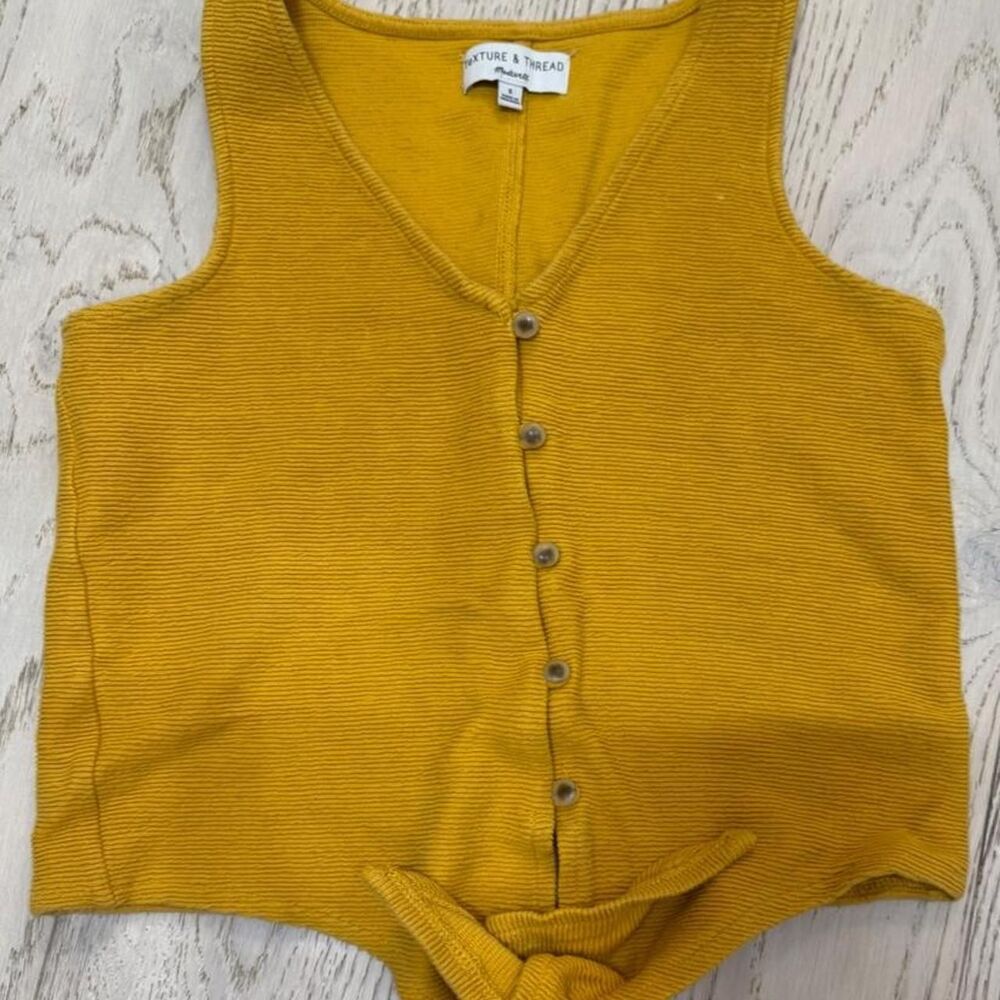 Madewell Women's Yellow Vest